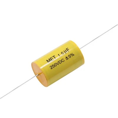 Capacitor de filme axial